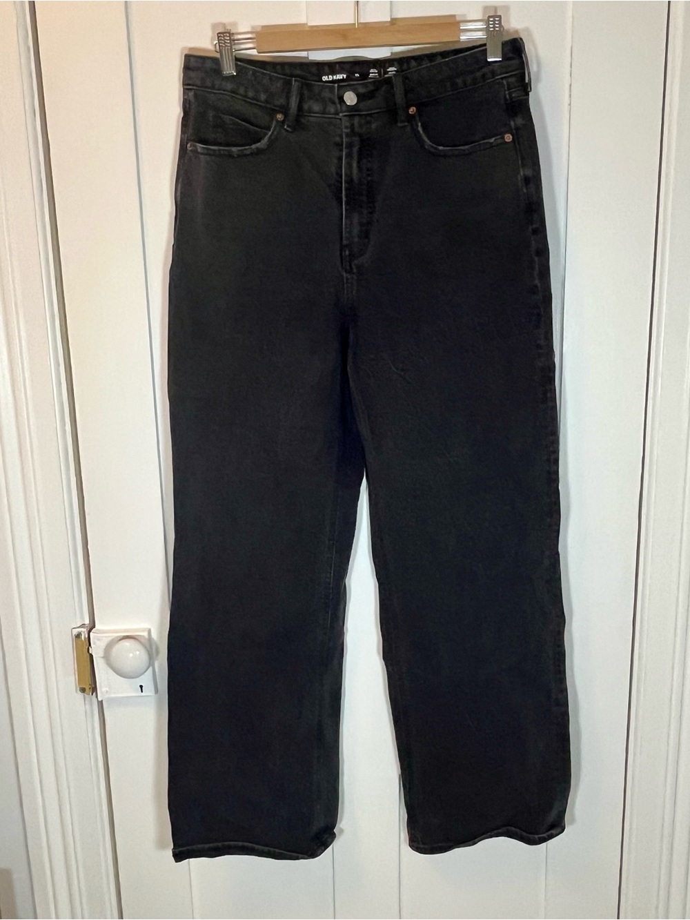 Old Navy Black Wide Leg Jeans